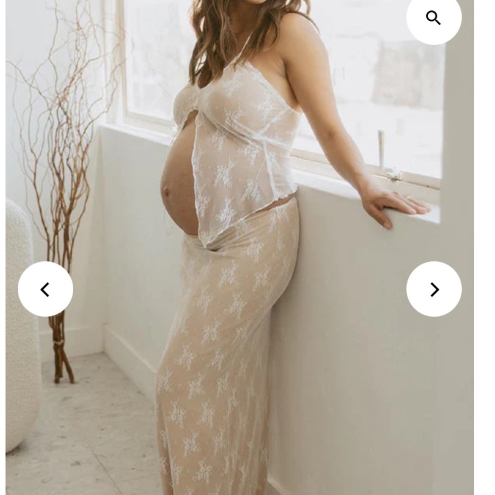 Worn once for maternity photos